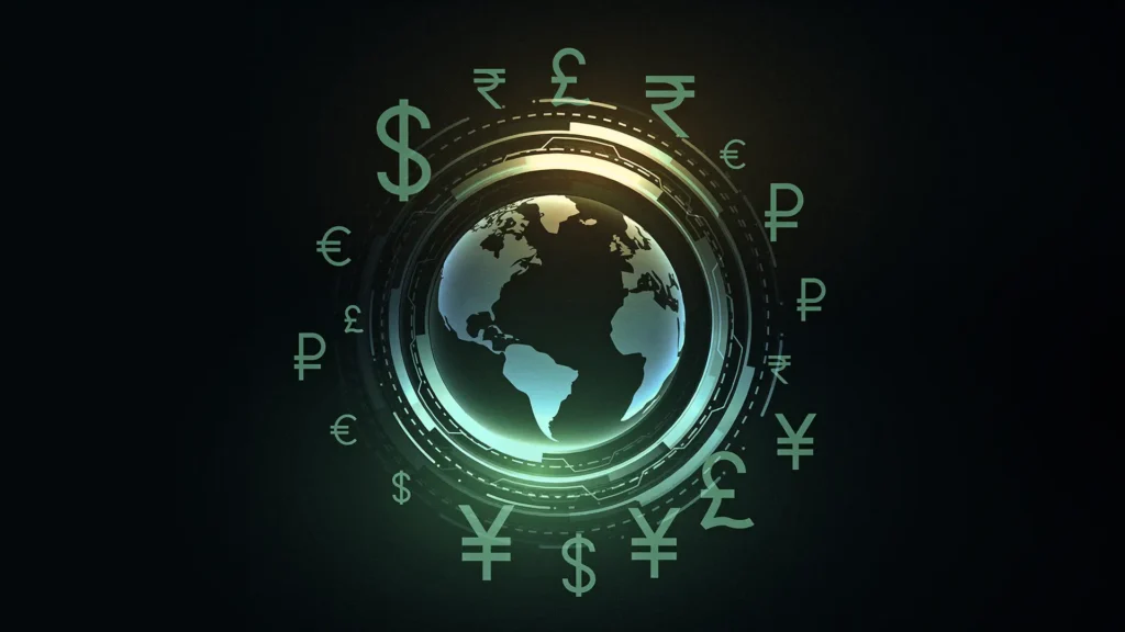 moedas estrangeiras