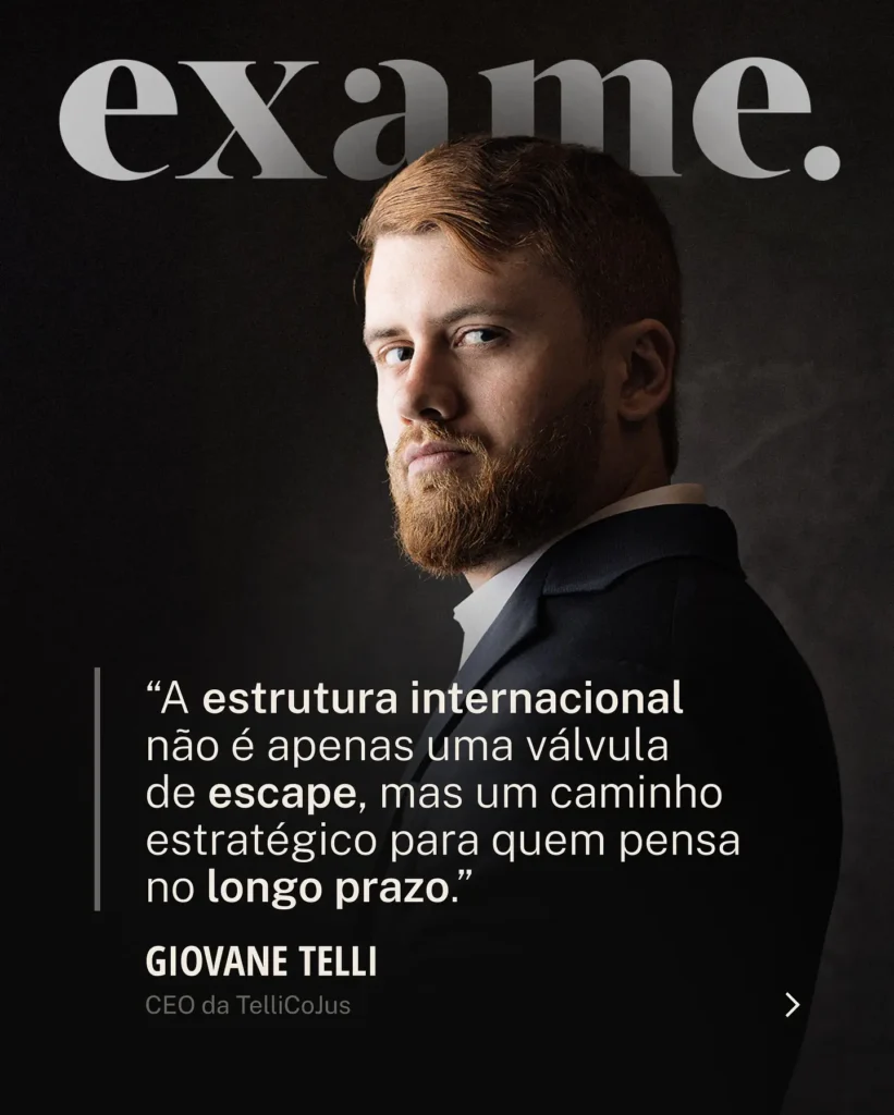 Matéria Exame sobre internacionalização